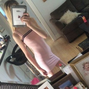 Silence and noise Bodycon Pink dress xs